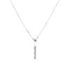 Adjustable Cartier Love necklace in white gold - 00pp thumbnail