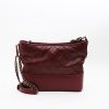 Borsa Chanel  Gabrielle  in pelle trapuntata bordeaux - Detail D9 thumbnail