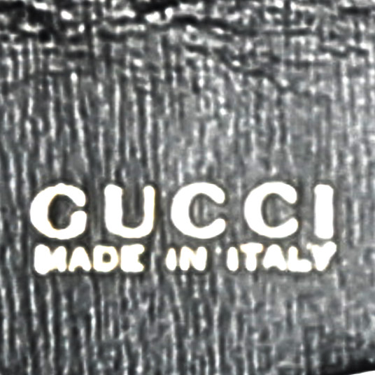 Sac à main Gucci  Bamboo en cuir noir et bambou - Detail D4