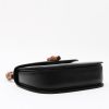 Gucci  Bamboo handbag  in black leather  and bamboo - Detail D5 thumbnail