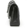 Chanel  Timeless Classic medium model  handbag  in black quilted leather - Detail D6 thumbnail