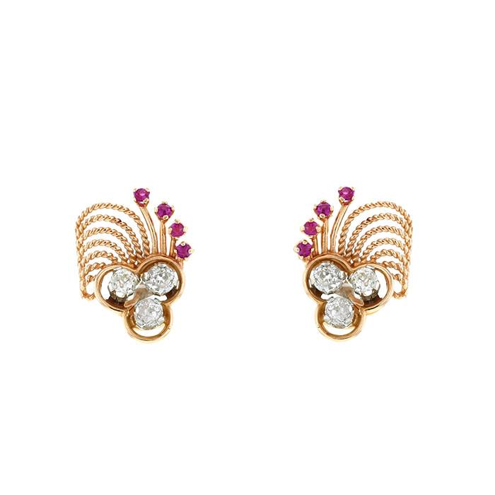 Orecchini Vintage Elli In Argento Sterling 925 Placcato Oro Con Zirconi E Opale – Gioielli Eleganti Per Donna, 8 Mm - 4