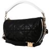 Dior  Vibe Hobo handbag  in black leather cannage  and white leather - 00pp thumbnail