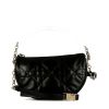 Dior  Vibe Hobo handbag  in black leather cannage  and white leather - 360 thumbnail