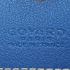 Goyard  Saint-Louis shopping bag  in blue Goyard canvas  and blue leather - Detail D3 thumbnail