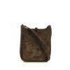 Bolso bandolera Hermès  Mini Evelyne en cuero de ternero doblis marrón - 360 thumbnail