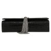 Bolso bandolera Saint Laurent  Kate Pompon en cuero negro - Detail D1 thumbnail