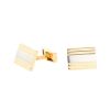 Van Cleef & Arpels  pair of cufflinks in yellow gold and white gold - 00pp thumbnail