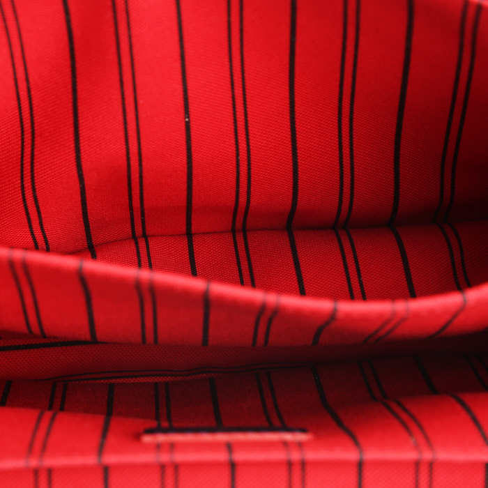 Bolso bandolera Louis Vuitton  Metis en cuero monogram huella azul y rojo - Detail D3