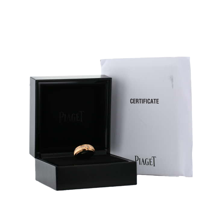 Bague Piaget Possession en or rose et diamants - Detail D2
