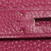 Hermès  Kelly 40 cm handbag  in purple togo leather - Detail D9 thumbnail