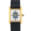 Reloj Cartier Tank Must de plata dorada Ref: Cartier - 5057001  Circa 1990 - 00pp thumbnail