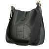Hermès  Evelyne shoulder bag  in navy blue epsom leather - 00pp thumbnail