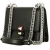 Fendi  Kan I shoulder bag  in black leather - 00pp thumbnail