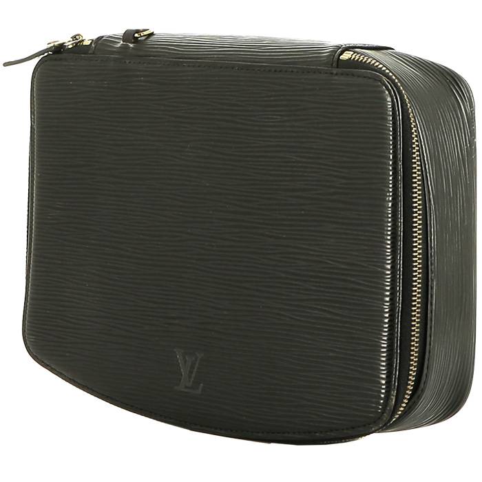 lærling feudale undskyld Louis Vuitton smykkeskrin i sort epi læder | auktionslab