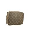 Gioielli scatola Louis Vuitton   in tela monogram marrone e pelle naturale - Detail D4 thumbnail