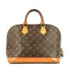 Louis Vuitton  Alma handbag  in brown monogram canvas  and natural leather - 360 thumbnail