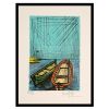 Bernard Buffet (1928-1999), Deux barques - 1979, Lithographie en couleurs sur papier - 00pp thumbnail