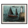 Bernard Buffet, "Bateau de pêche" ("Fishing boat"), lithograph in colors on paper, signed and annotated EA, of 1984 - 00pp thumbnail