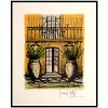Bernard Buffet, "La terrasse de la Baume", lithograph in colors on paper, signed and annotated EA, of 1987 - 00pp thumbnail