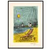 Bernard Buffet, "La plage", lithograph in colors on paper, signed and annotated EA, of 1987 - 00pp thumbnail