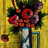 Bernard Buffet (1928-1999), Fleurs dans un pichet II - 1994, Lithograph in colors on paper - Detail D1 thumbnail