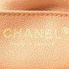 Chanel  Editions Limitées handbag  in yellow mustard quilted tweed - Detail D4 thumbnail