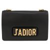 Dior  J'Adior handbag  in black leather - Detail D2 thumbnail