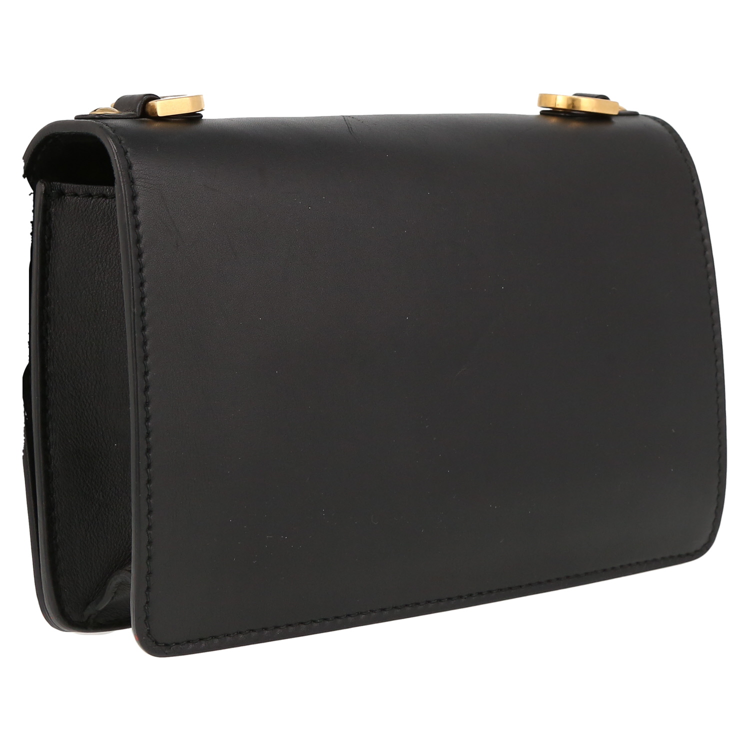 Dior J'Adior handbag in black leather - Detail D6