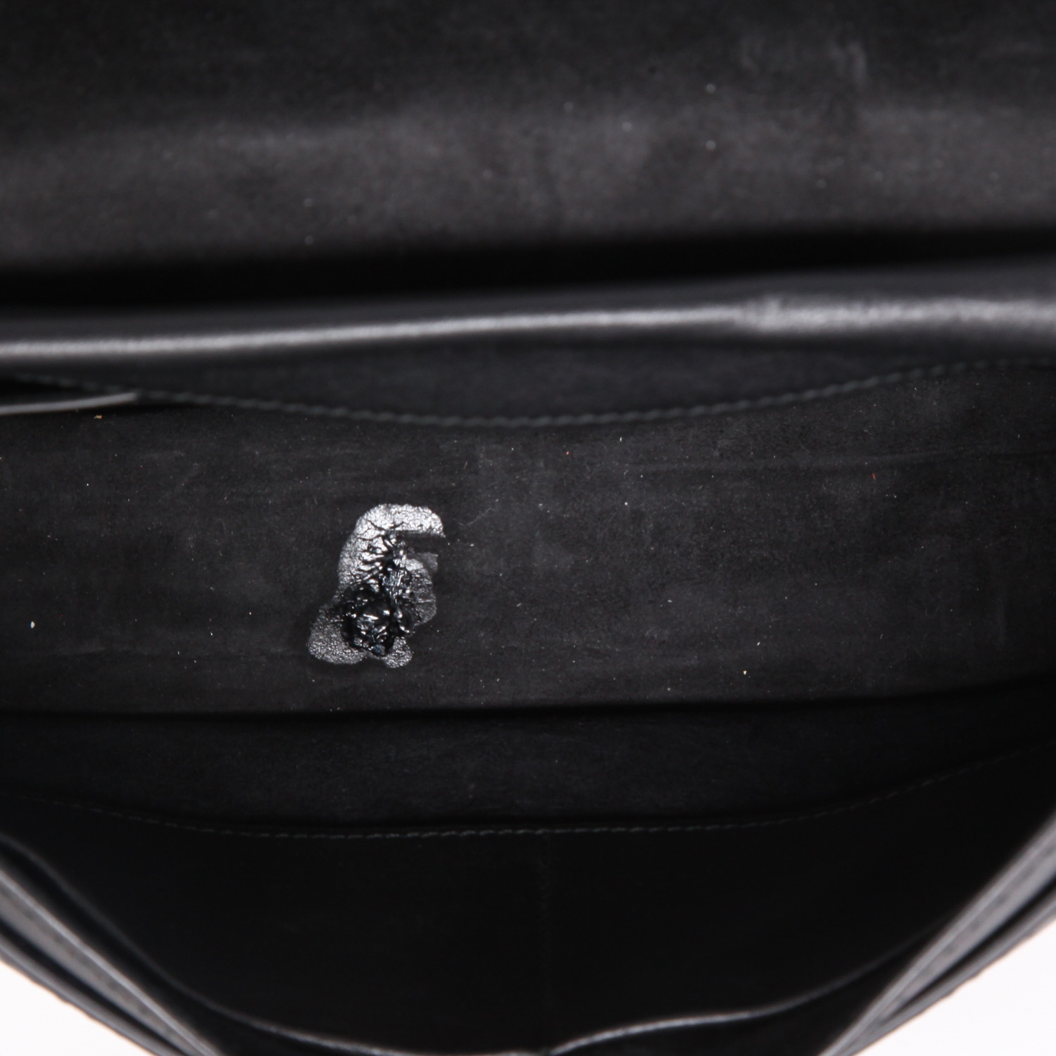 Dior J'Adior handbag in black leather - Detail D8