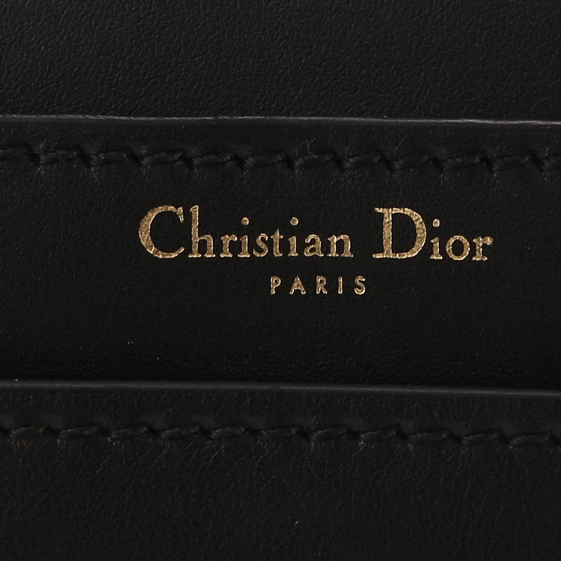 Dior J'Adior handbag in black leather - Detail D9