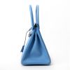 Hermès  Birkin 30 cm handbag  in blue epsom leather - Detail D7 thumbnail