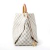 Louis Vuitton  Artsy medium model  handbag  in azur damier canvas  and natural leather - Detail D5 thumbnail