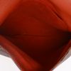 Bolso bandolera Louis Vuitton  Musette en lona a cuadros ébano y cuero marrón - Detail D8 thumbnail