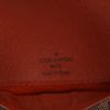 Bolso bandolera Louis Vuitton  Musette en lona a cuadros ébano y cuero marrón - Detail D9 thumbnail