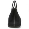 Hermès  Garden Party shopping bag  in black canvas  and black leather - Detail D6 thumbnail