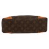 Louis Vuitton  Boulogne shoulder bag  in brown monogram canvas  and natural leather - Detail D1 thumbnail