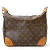 Louis Vuitton  Boulogne shoulder bag  in brown monogram canvas  and natural leather - Detail D8 thumbnail