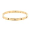 Cartier Love 10 diamants bracelet in yellow gold and diamonds, size 19 - 00pp thumbnail