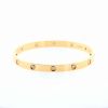 Cartier Love 10 diamants bracelet in yellow gold and diamonds, size 19 - 360 thumbnail