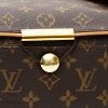 Borsa a tracolla Louis Vuitton  Abbesses in tela monogram marrone e pelle naturale - Detail D1 thumbnail