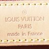 Sac bandoulière Louis Vuitton  Abbesses en toile monogram marron et cuir naturel - Detail D4 thumbnail