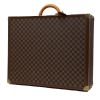 Louis Vuitton  Valise suitcase  in ebene damier canvas  and natural leather - 00pp thumbnail
