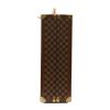 Valise Louis Vuitton  Valise en toile damier ébène et cuir naturel - Detail D6 thumbnail