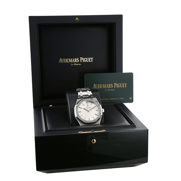 Porte-Garantie AUDEMARS PIGUET Vintage - Cuir Blanc, Origine Suisse