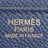 Hermès  Kelly 32 cm handbag  in indigo blue epsom leather - Detail D3 thumbnail