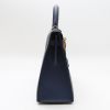 Hermès  Kelly 32 cm handbag  in blue epsom leather - Detail D7 thumbnail