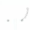 Messika My Twin earrings in white gold and diamonds - 360 thumbnail