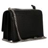 Borsa a tracolla Saint Laurent  Sunset modello medio  in pelle nera - Detail D6 thumbnail