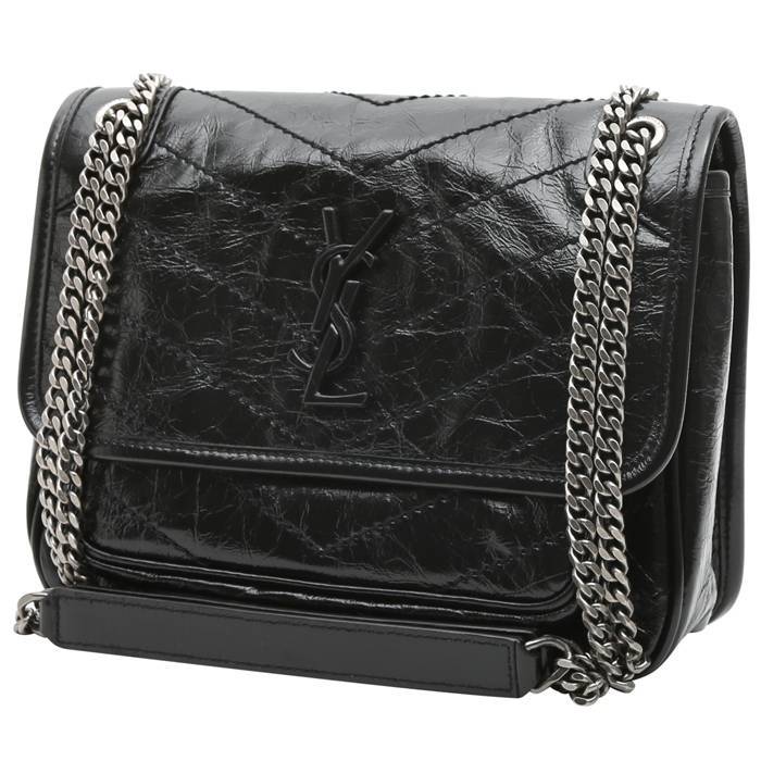 Saint Laurent Niki Large Quilted-leather Tote Bag in Black